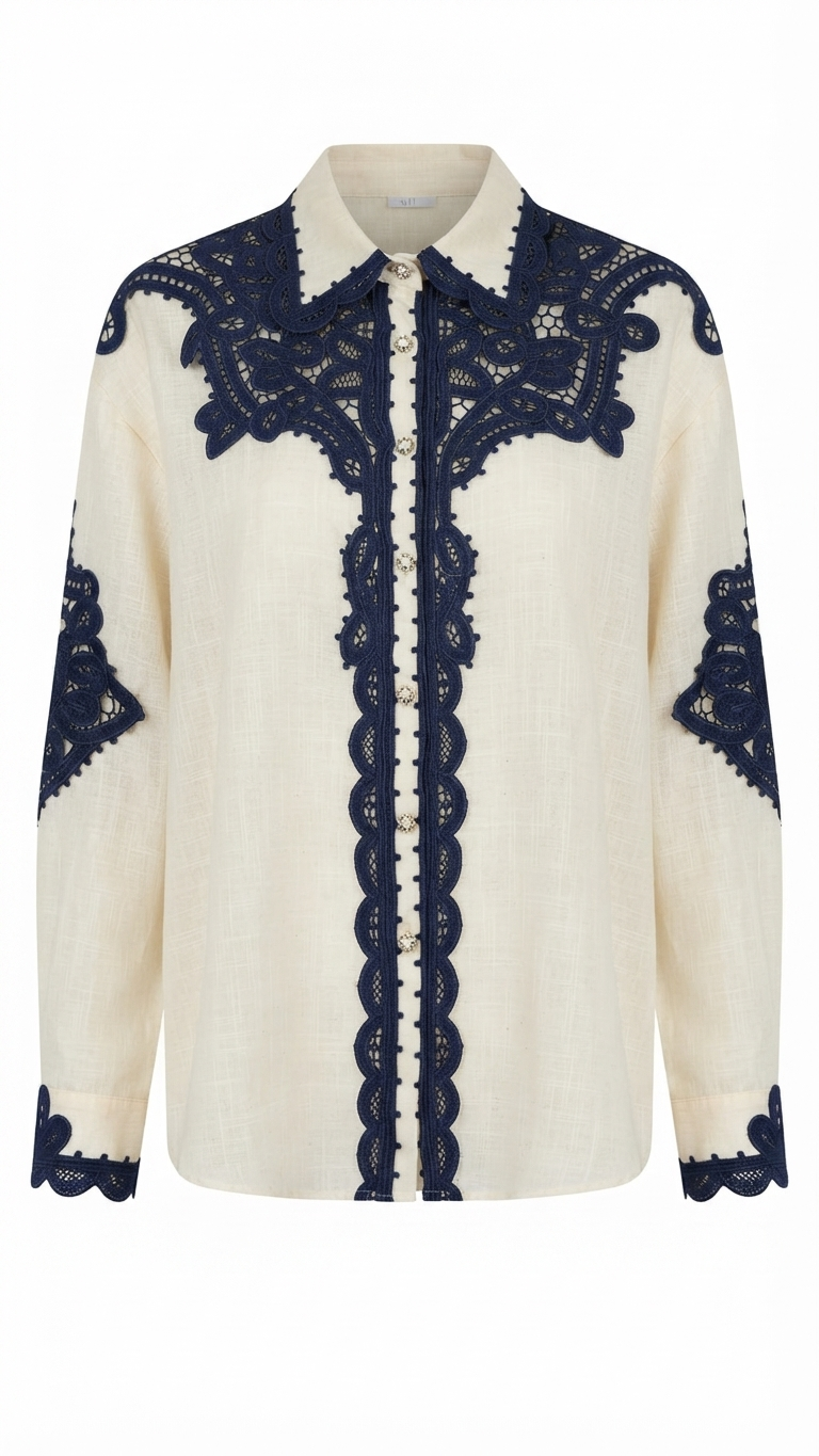 Top & Pants w/ Lace 2