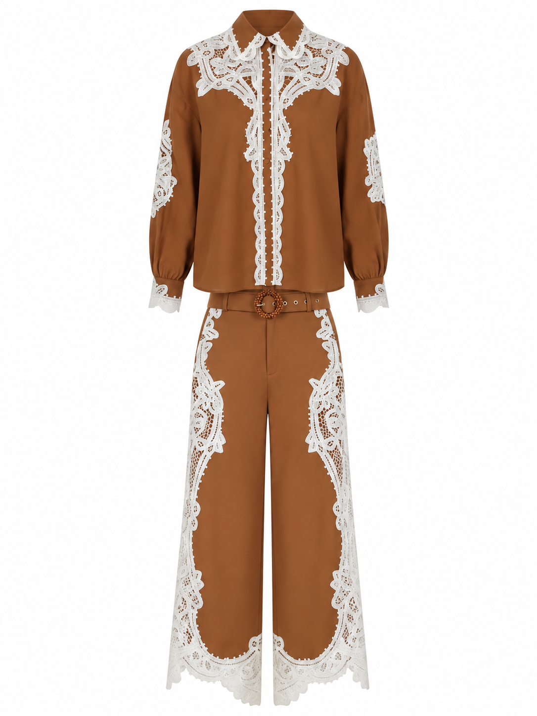 Top & Pants w/ Lace 2