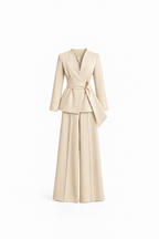 Women's Belted Suit – 100028