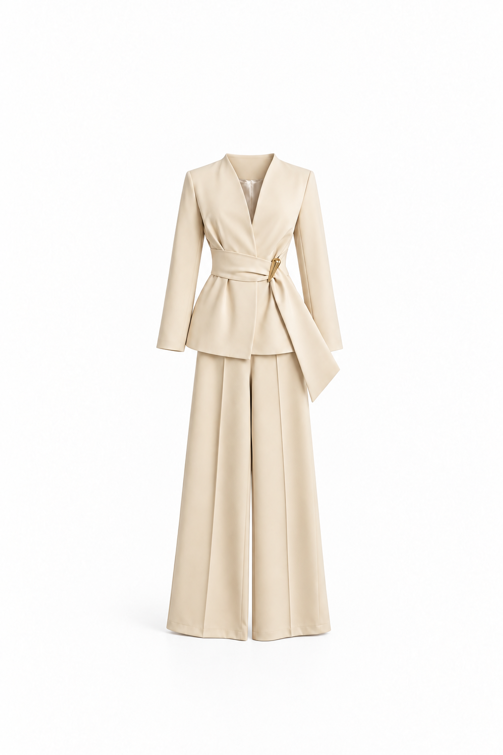Women's Belted Suit – 100028