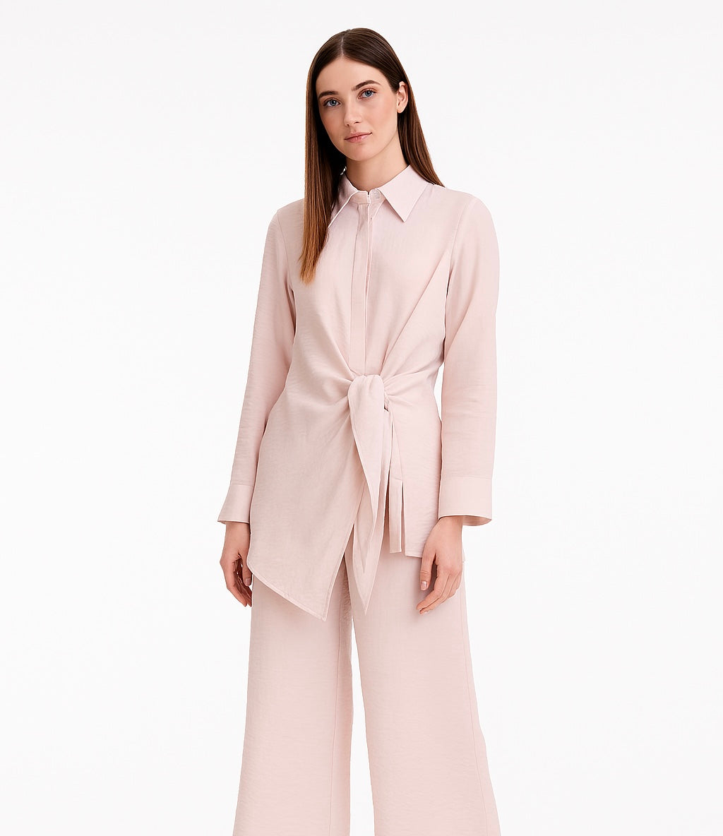 Relaxed Tie-Waist Co-Ord Set