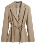 BASIC BLAZER DARK BEIGE 939