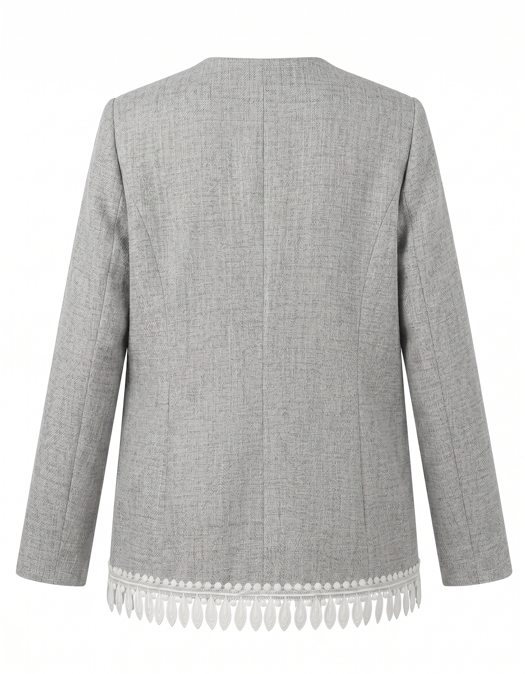 BLAZER WITH FEATHER STYLE