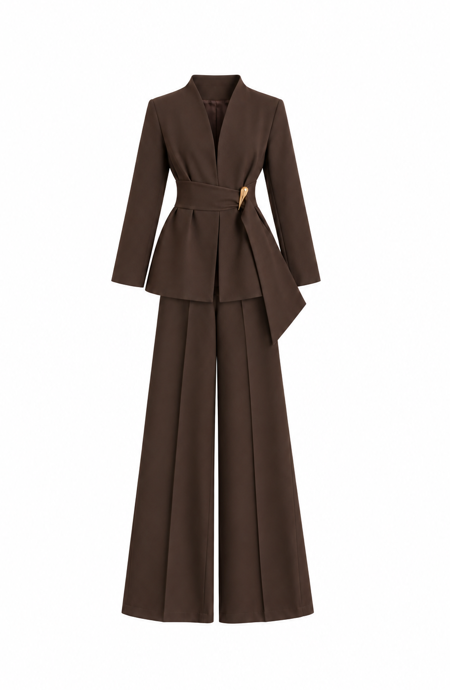 suit with belt 100028