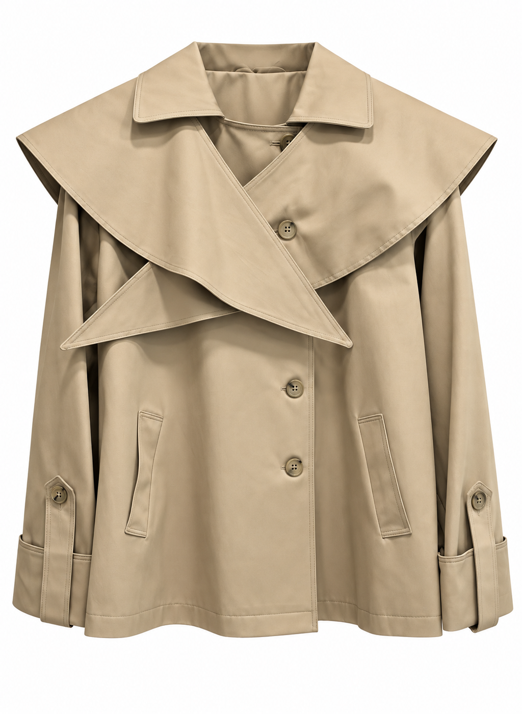Women's Short Trench Coat – 100030