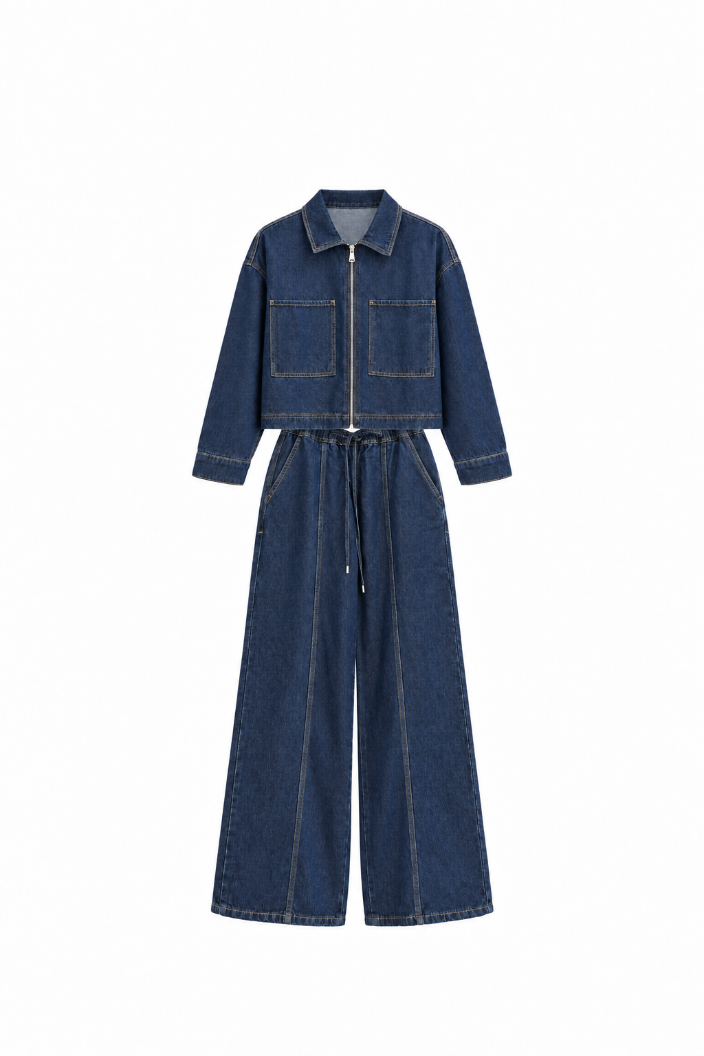 Women's Tailored Denim Suit – 100029