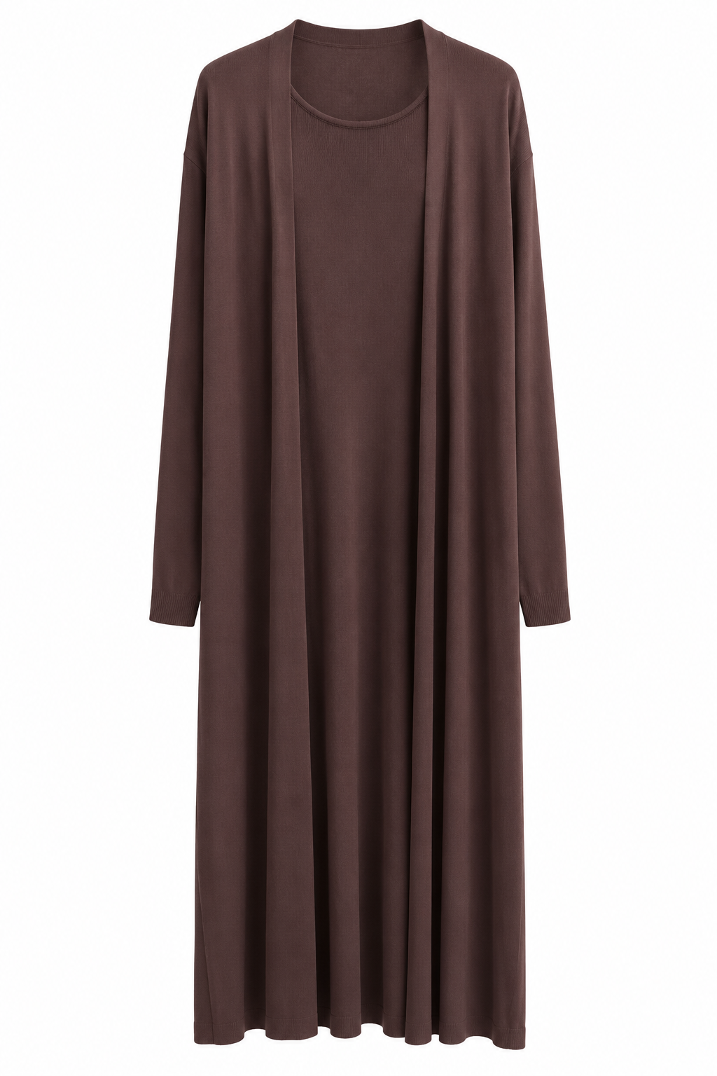 Women's Long Jacket with Inner Top