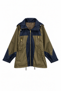 Women's Brown Zip Bomber Jacket – 100025