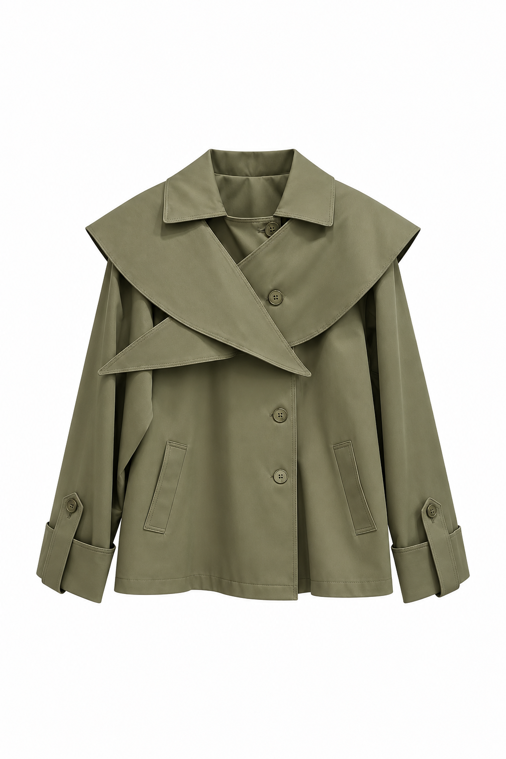 Women's Short Trench Coat – 100030