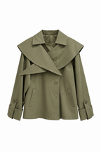 Women's Short Trench Coat – 100030