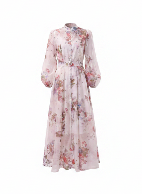 FLORAL LONG DRESS 2297