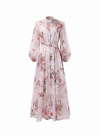 FLORAL LONG DRESS 2297