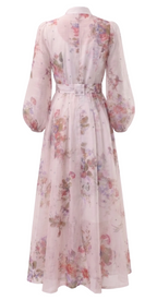 FLORAL LONG DRESS 2297