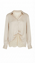 Silk Shirt with Dantel 716