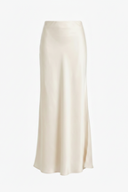 Silk Top with Scarf & Skirt 697