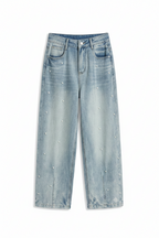 Jeans with Crystal & Pearl 1519