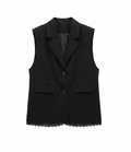 VEST BLK AND GRAY
