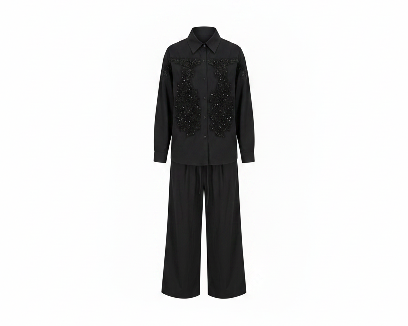 Beaded Top and Pants 7227