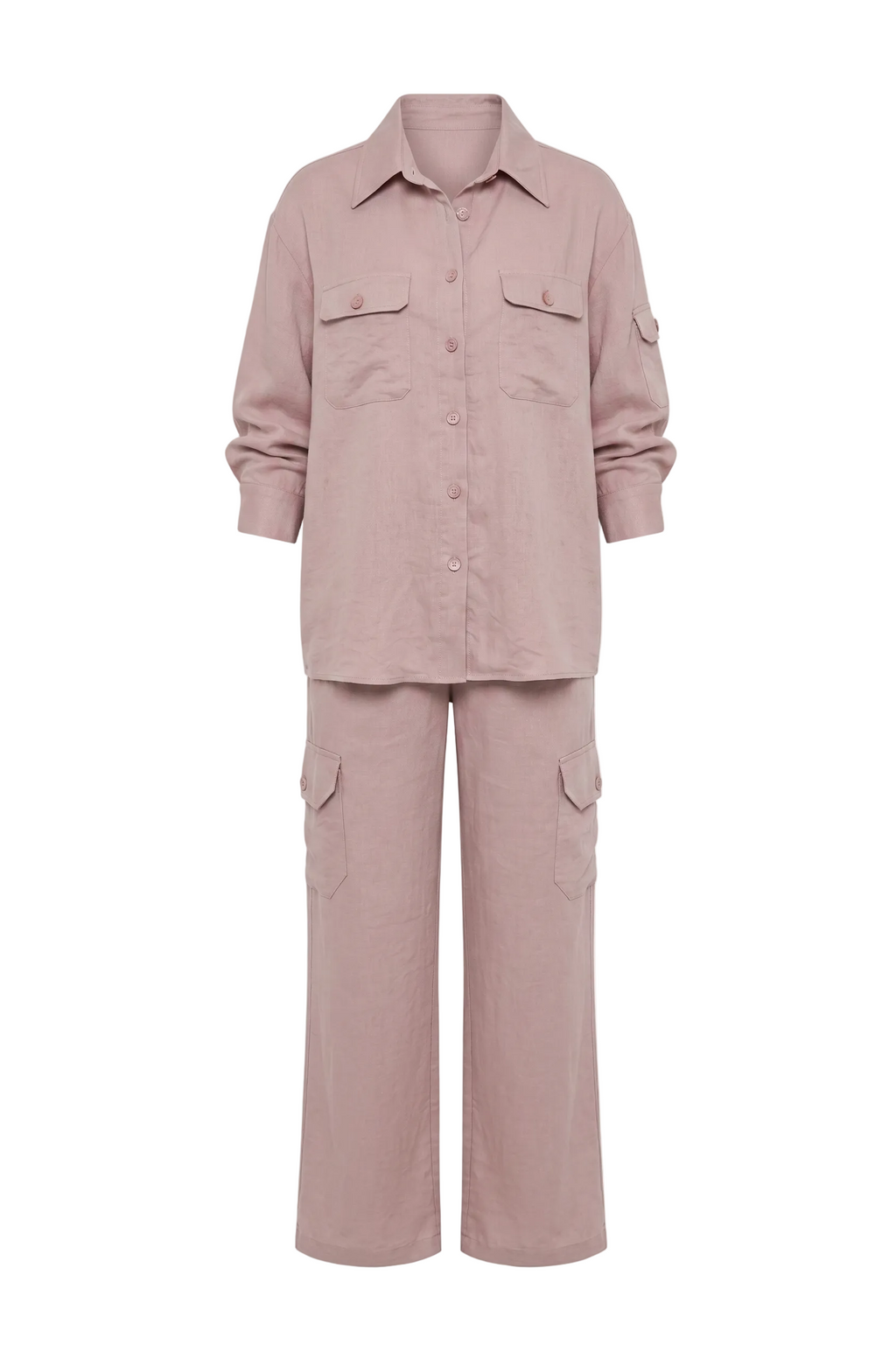 Shirt and pants with pockets