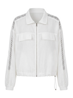 LINEN SHORT TRENCHCOAT 6676