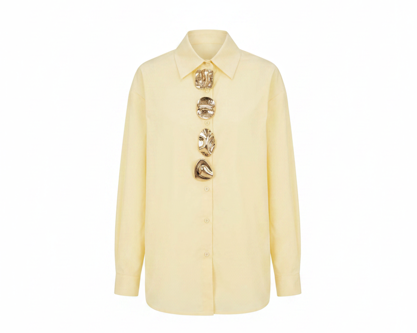 Basic Shirt with Gold 1079