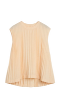 Pleated Sleeveless Top & Skirt 8060