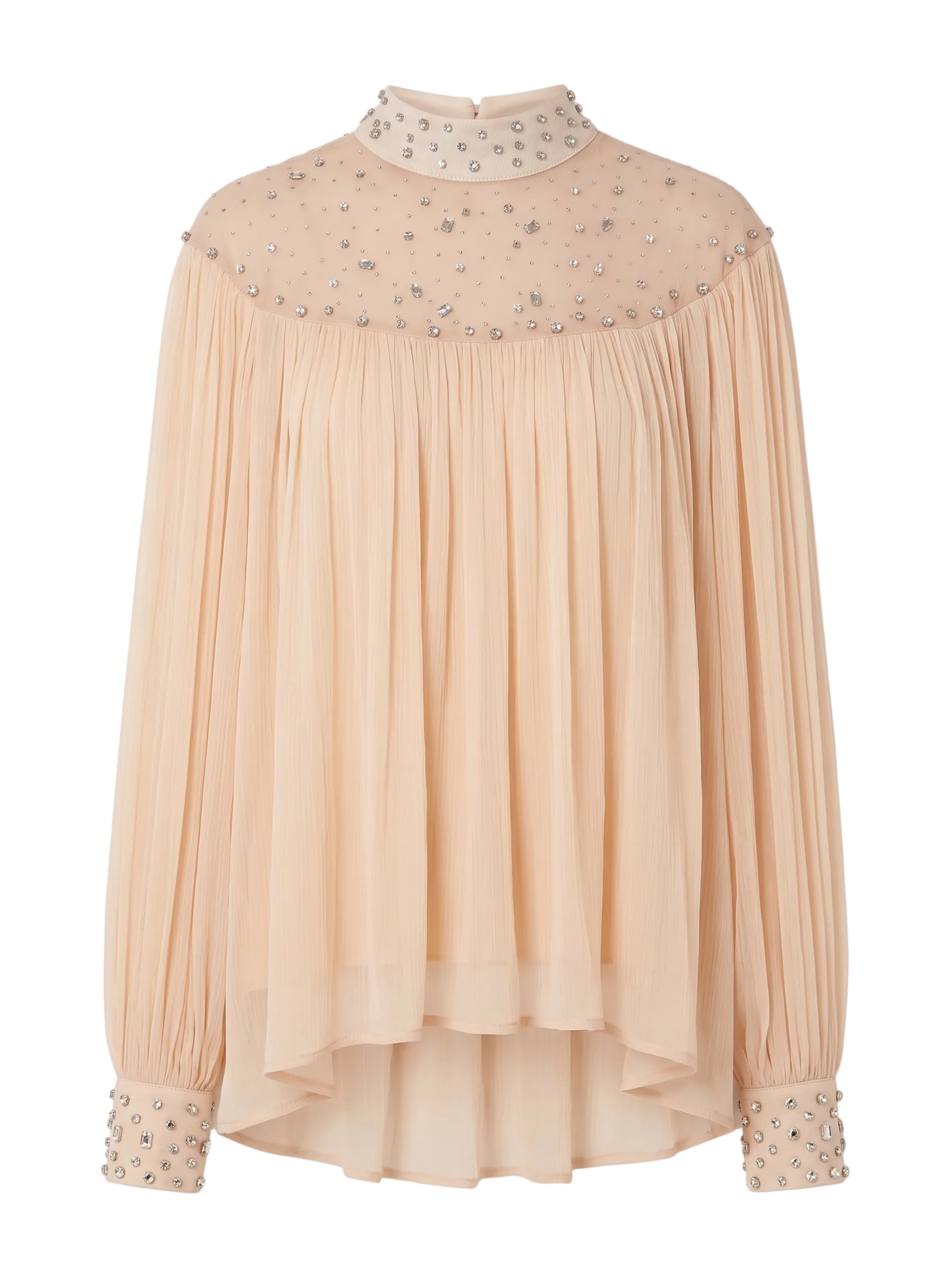 STAIN SHIRT WITH TOP STRASS