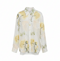 Shirt with yellow flower and short