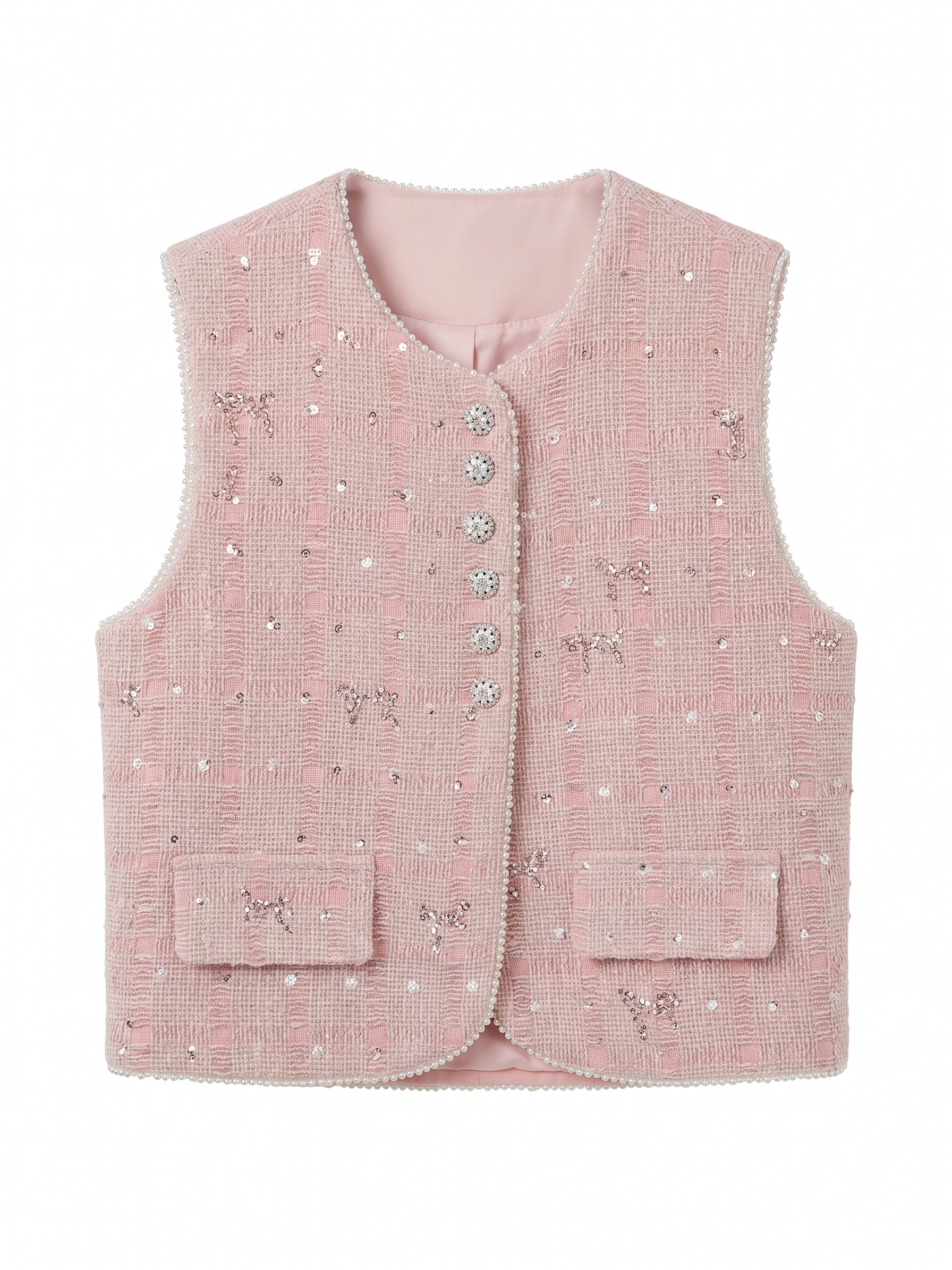 TWEED VEST 26053