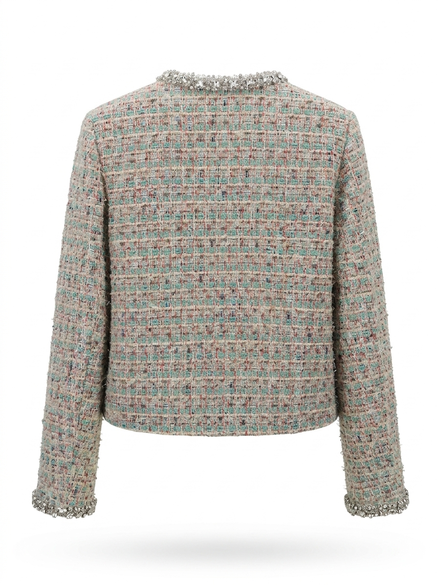 TWEED CYSTAL JACKET 26011