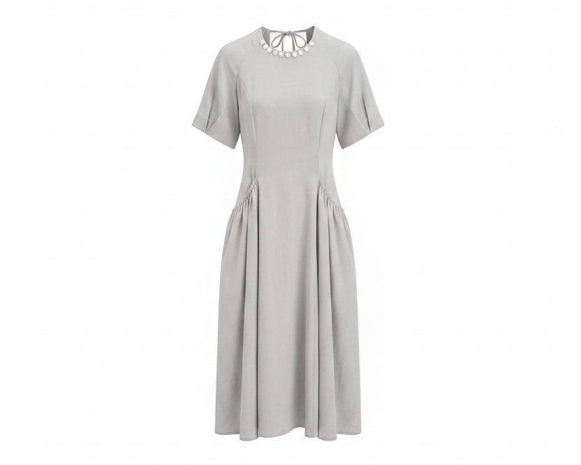 Long Dress w/ Botton Style 238