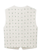 TWEED VEST. 26028