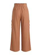 RUST PANTS W POCKET