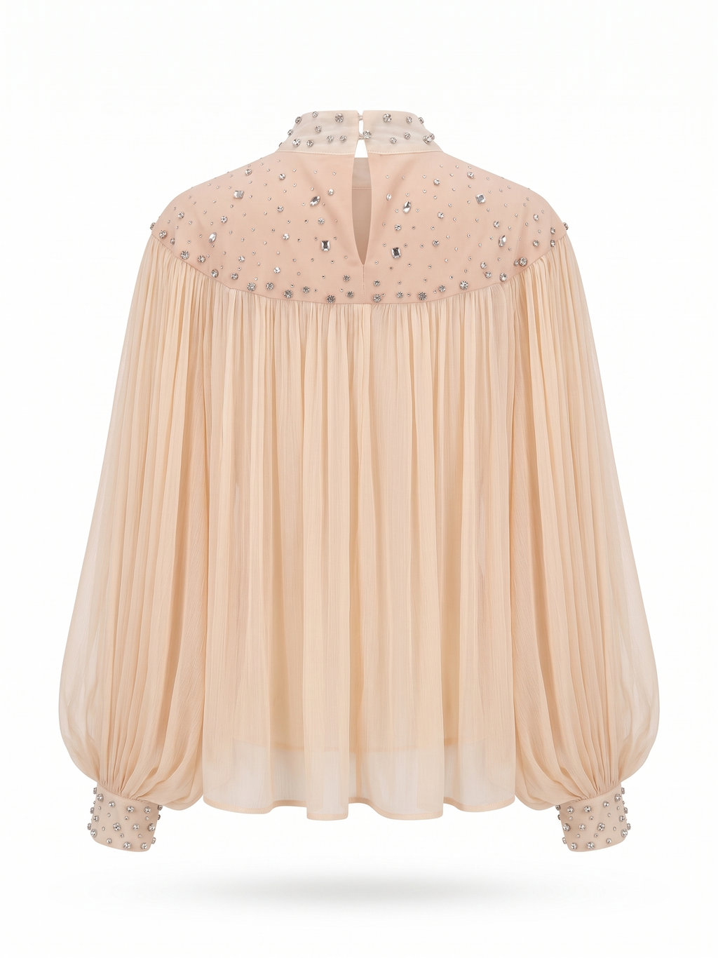 STAIN SHIRT WITH TOP STRASS