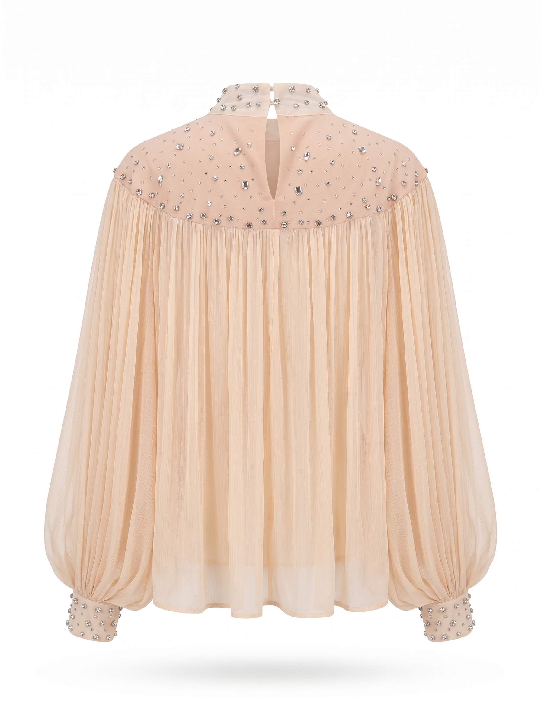 STAIN SHIRT WITH TOP STRASS
