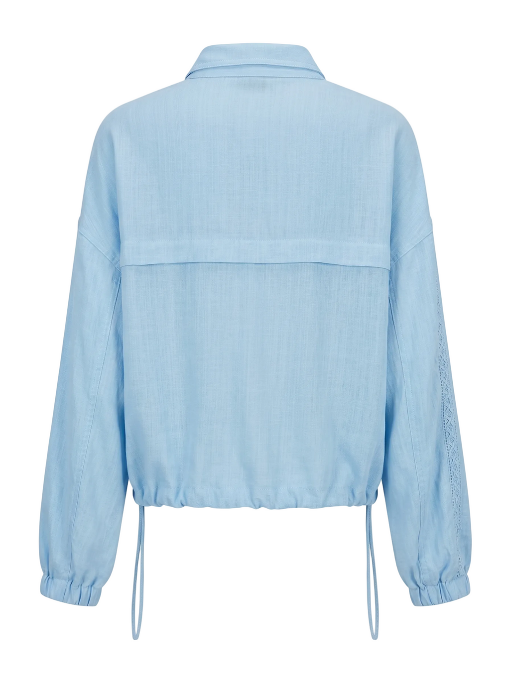 LINEN SHORT TRENCHCOAT 6676