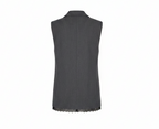 VEST BLK AND GRAY
