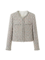 TWEED CYSTAL JACKET 26011