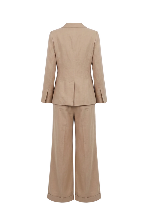 Beige Suit Set