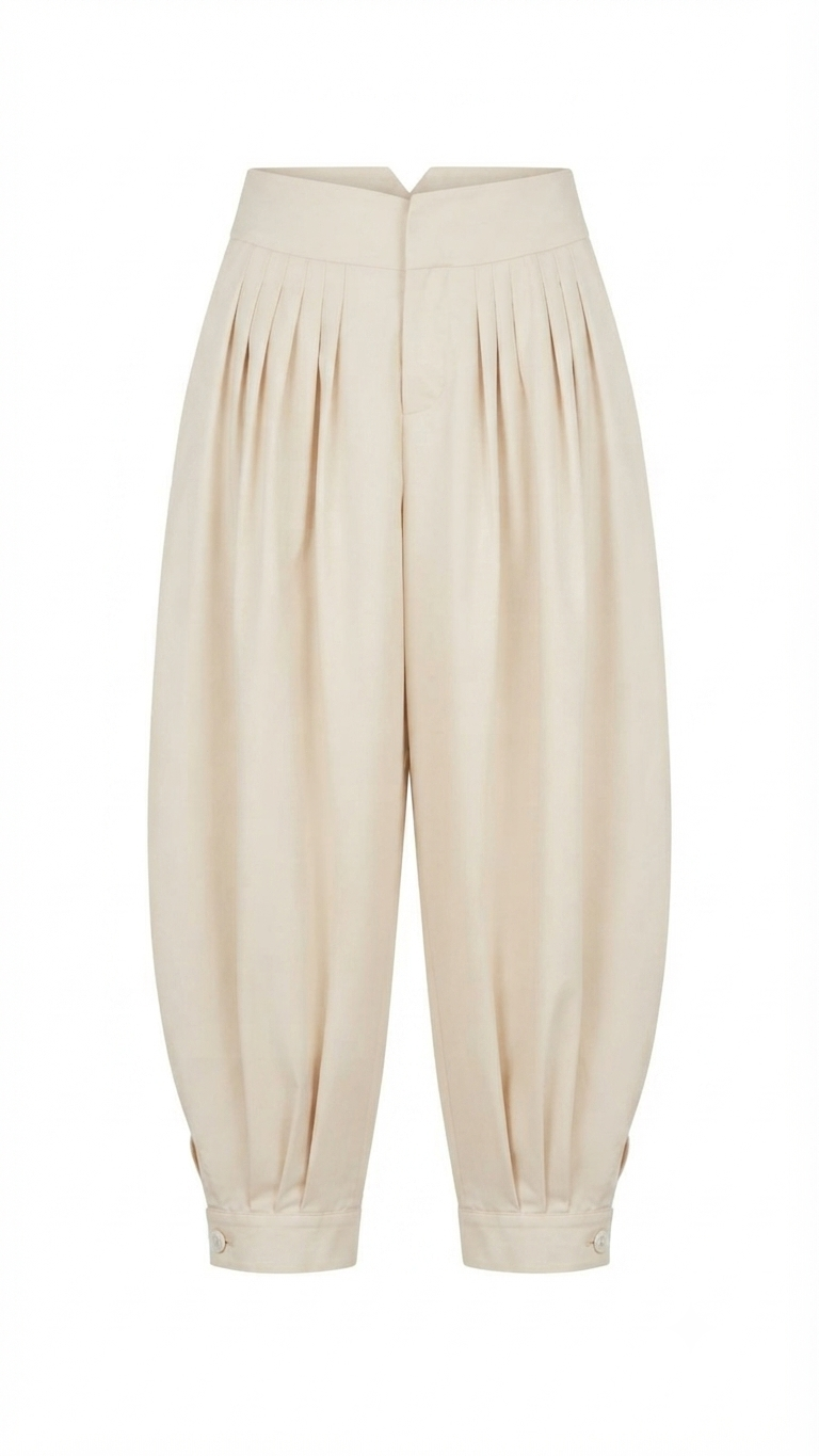 Pants Front Pleats 7943
