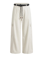 PANTS WITH BLK BELT 1508