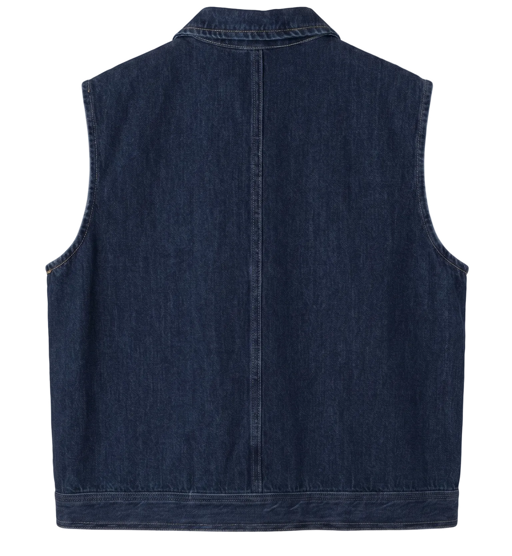 DEMIN SET VEST AND SKIRT