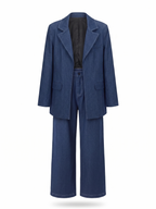 BLAZER AND PANTS/DENIM