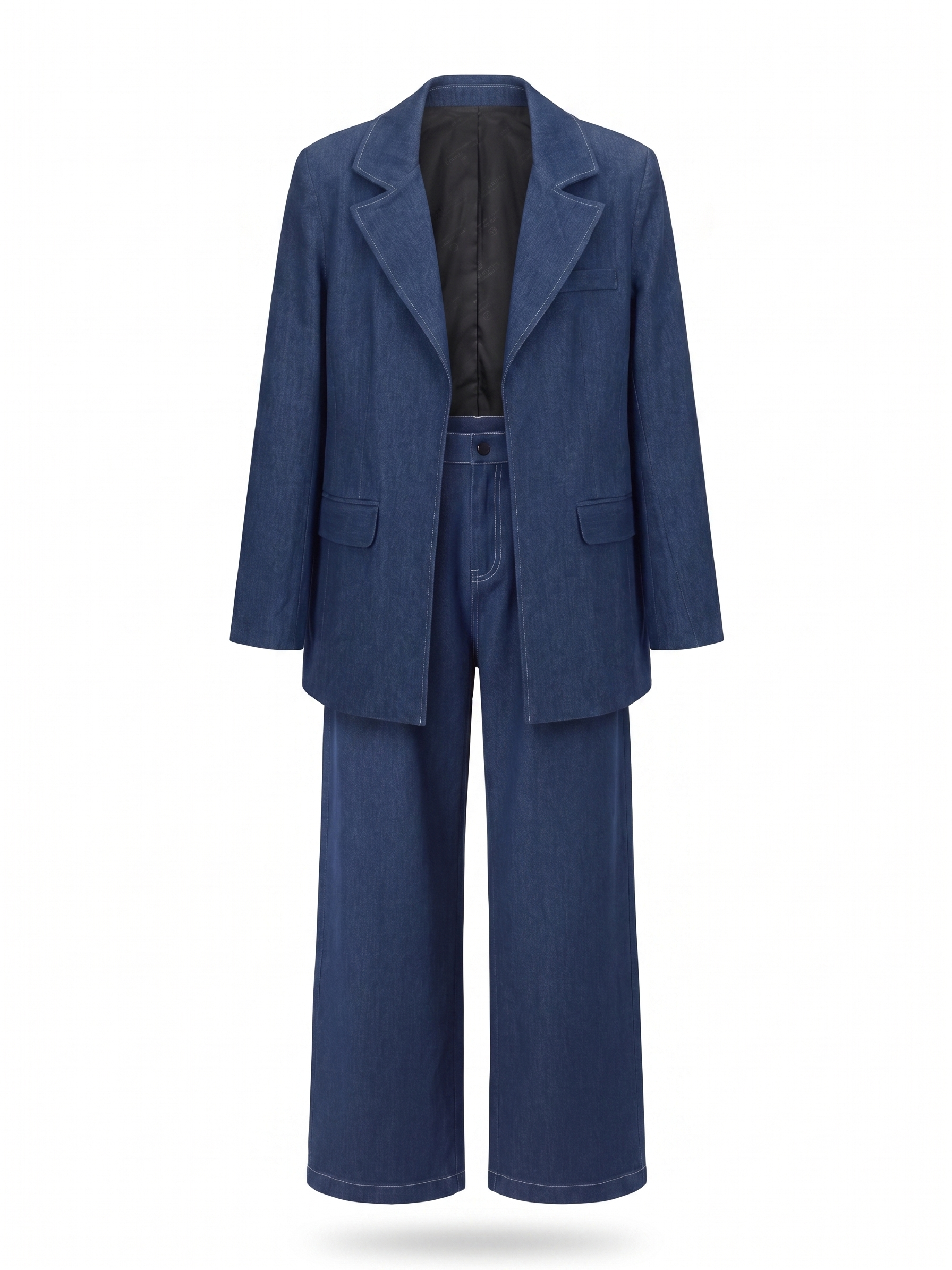 BLAZER AND PANTS/DENIM