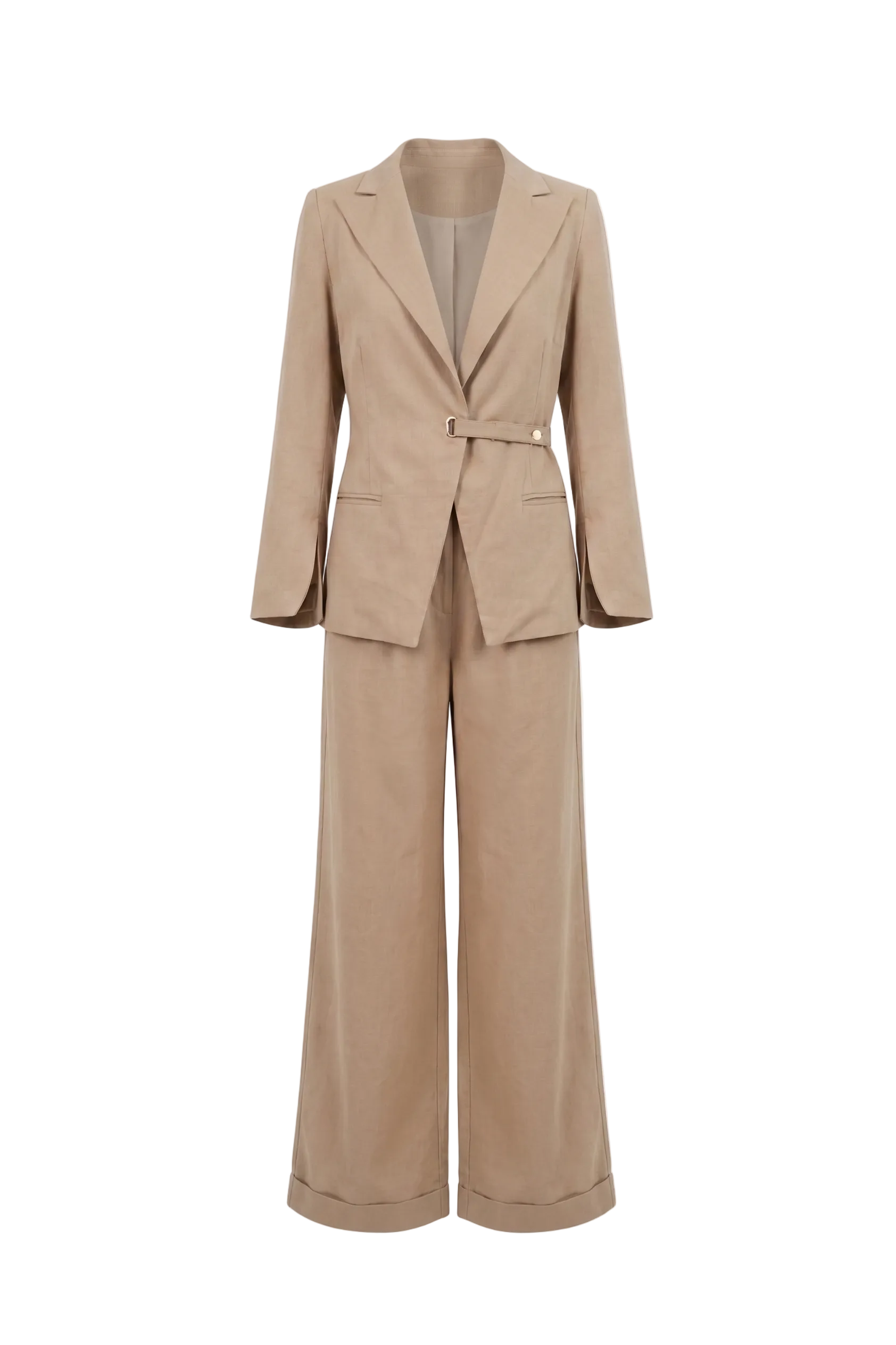 Beige Suit Set