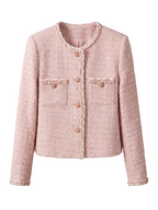 PINK TWEED JACKET 26073