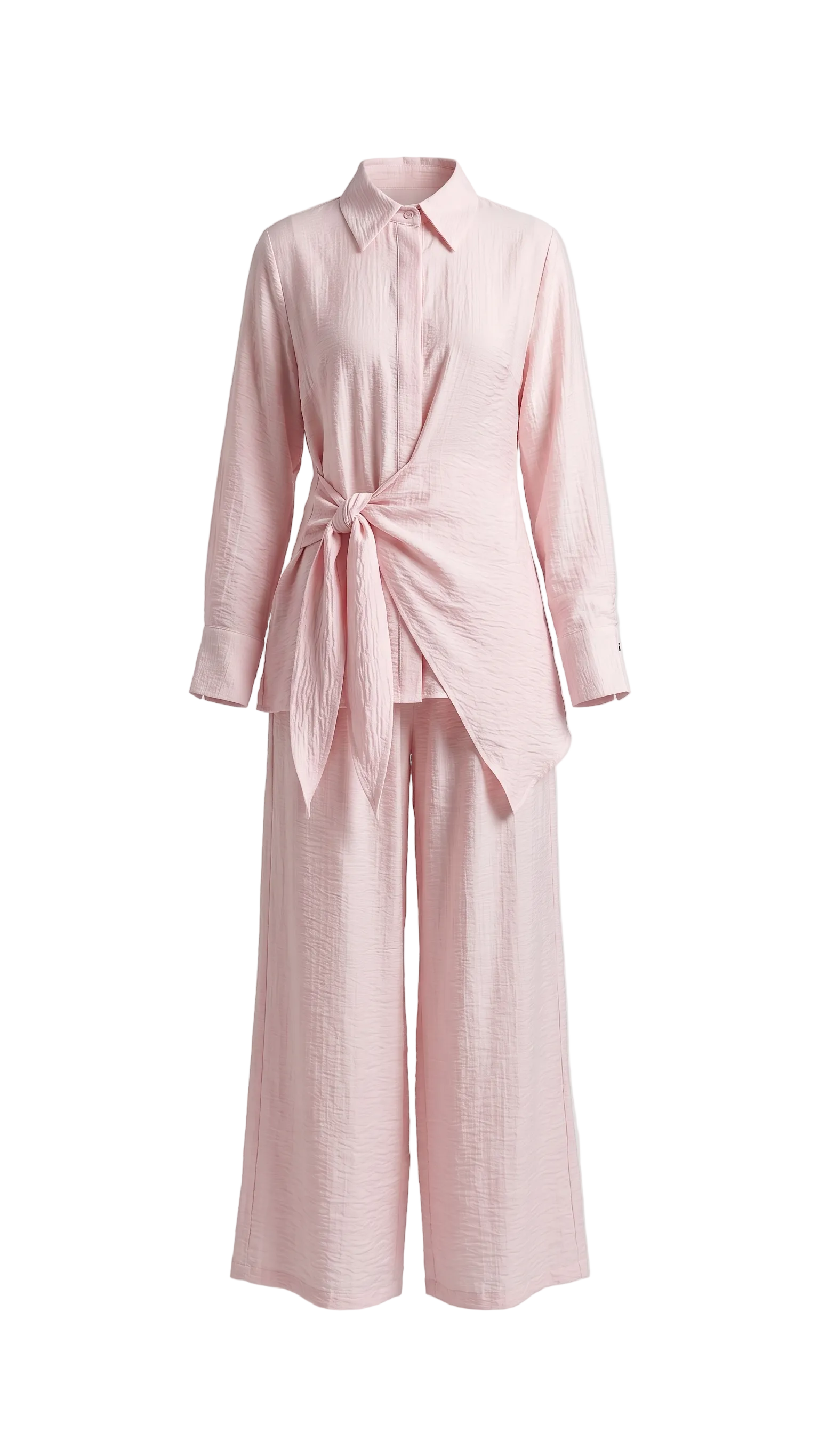 Relaxed Tie-Waist Co-Ord Set