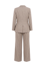 Beige Suit Set with pocket