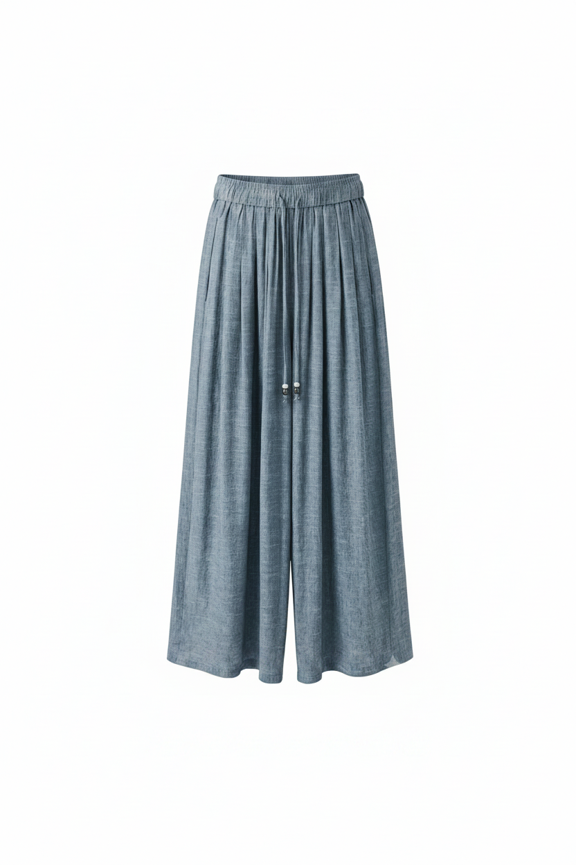 Sleeveless Top & Pants with Scarf 625
