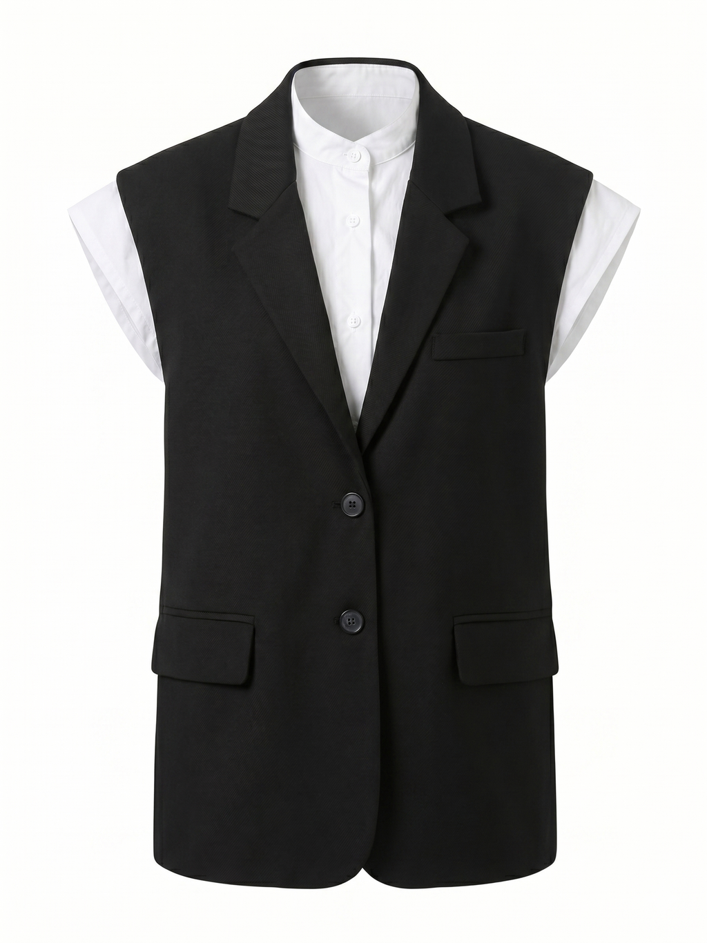 VEST WITH SHIRT 3592